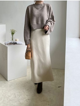 ディーホリックさん（レディース・160cm）の冬コーディネート