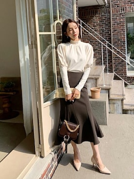 ディーホリックさん（レディース・164cm）の冬コーディネート