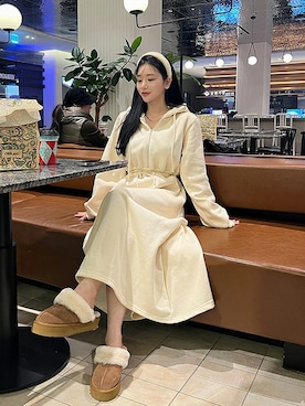 ディーホリックさん（レディース・163cm）の冬コーディネート