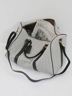 「DHOLIC(ディーホリック)のアイテム(ボストンバッグ)」を使った、ディーホリックさん(レディース・160cm)の春コーディネート