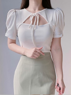 「dholic」｜ディーホリックさん（レディース・163cm）の春コーディネート