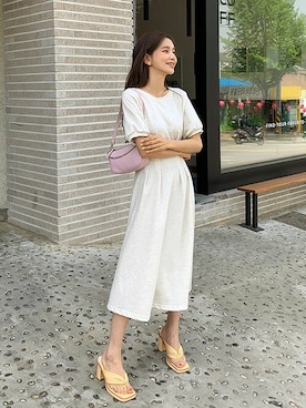 「ワンマイルコーデ」｜ディーホリックさん（レディース・164cm）の夏コーディネート