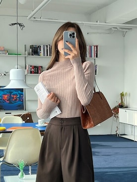 「dholic」｜ディーホリックさん（レディース・164cm）の秋コーディネート