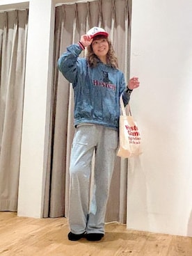 「HYSTERIC GLAMOUR（ヒステリックグラマー）のアイテム（シャツ/ブラウス）」を使った、happachinさん（レディース・164cm）の秋コーディネート