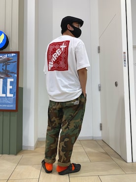 「テラスモール湘南」｜「アイテム（シューズ）」を使った、Mr.tsuchiyaさん（メンズ・177cm）の夏コーディネート