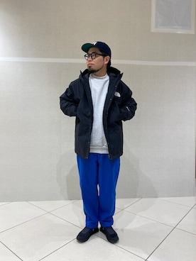 「MANASTASH」｜「アイテム（マウンテンパーカー）」を使った、maeyamaさん（メンズ・170cm）の冬コーディネート