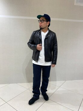 「surt（サート）のアイテム」を使った、maeyamaさん（メンズ・170cm）の冬コーディネート
