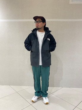 「and wander（アンドワンダー）のアイテム」を使った、maeyamaさん（メンズ・170cm）の春コーディネート