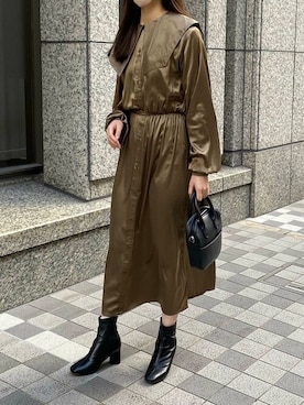 cheriella staffさん（レディース・160cm）の冬コーディネート