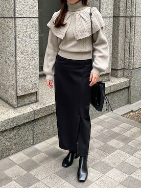 cheriella staffさん（レディース・160cm）の冬コーディネート