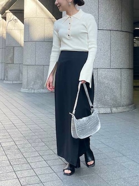 「Fabby fabby（ファビィーファビィー）のアイテム」を使った、cheriella staffさん（レディース・153cm）の冬コーディネート