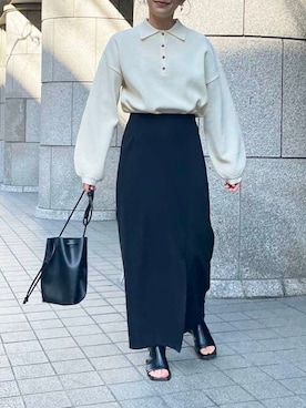 「Fabby fabby（ファビィーファビィー）のアイテム」を使った、cheriella staffさん（レディース・153cm）の春コーディネート
