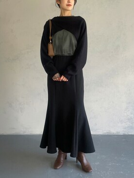 cheriella staffさん(レディース・160cm)の冬コーディネート