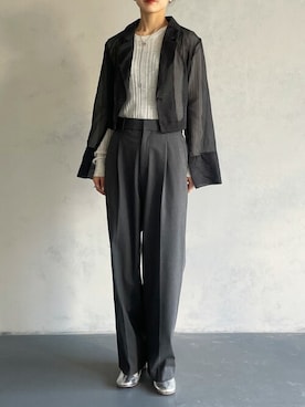 cheriella staffさん（レディース・160cm）の冬コーディネート