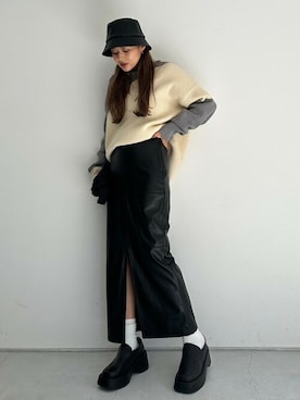 TRUNC 88さん（レディース・160cm）の秋コーディネート