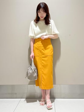 本社 プレスさん(レディース・165cm)の春コーディネート