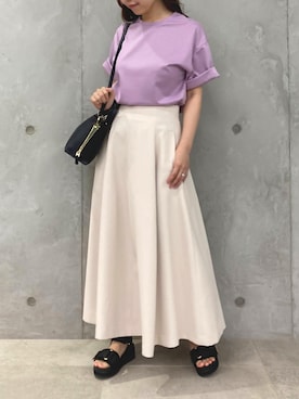 本社 プレスさん（レディース・158cm）の春コーディネート