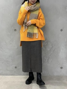 本社 プレスさん(レディース・156cm)の秋コーディネート