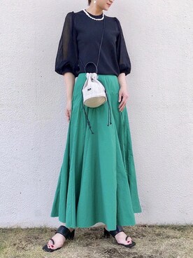 本社 プレスさん(レディース・158cm)の夏コーディネート