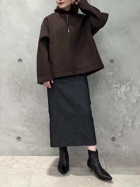 「きれいめコーディネート」｜本社 プレスさん（レディース・159cm）の秋コーディネート