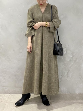 本社 プレスさん（レディース・155cm）の秋コーディネート