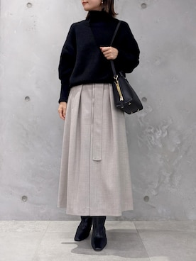 本社 プレスさん（レディース・160cm）の秋コーディネート