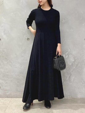 本社 プレスさん（レディース・158cm）の秋コーディネート