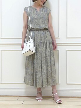 本社 プレスさん（レディース・156cm）の夏コーディネート