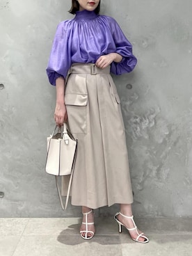 本社 プレスさん（レディース・159cm）の夏コーディネート