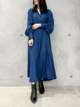 本社 プレスさん（レディース・161cm）の秋コーディネート