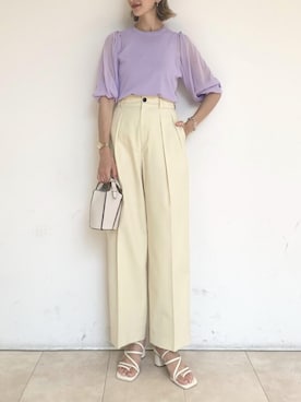 本社 プレスさん（レディース・170cm）の夏コーディネート