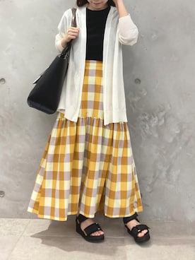 本社 プレスさん(レディース・158cm)の夏コーディネート