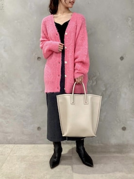 「ROPE'（ロペ）のアイテム（スカート）」を使った、本社 プレスさん（レディース・158cm）の夏コーディネート