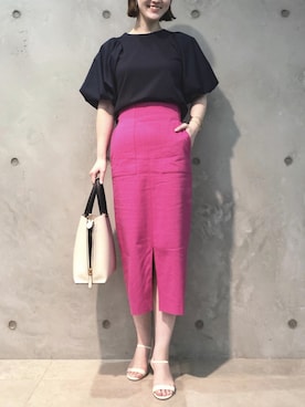 本社 プレスさん(レディース・172cm)の夏コーディネート