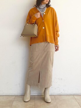 本社 プレスさん(レディース・160cm)の秋コーディネート