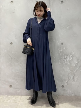 本社 プレスさん（レディース・155cm）の秋コーディネート