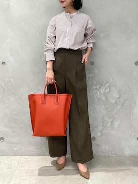 本社 プレスさん（レディース・152cm）の夏コーディネート