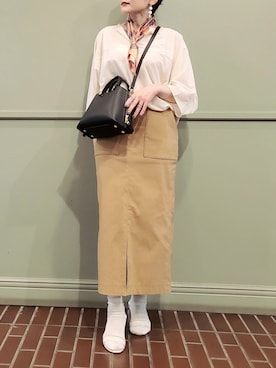 本社 プレスさん(レディース・152cm)の夏コーディネート