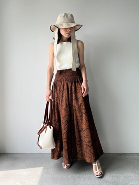 本社 プレスさん（レディース・152cm）の夏コーディネート