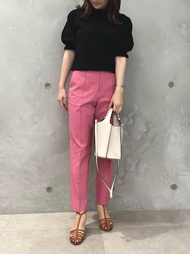 本社 プレスさん（レディース・152cm）の夏コーディネート