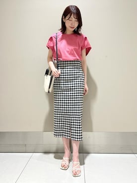本社 プレスさん(レディース・165cm)の春コーディネート
