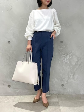 本社 プレスさん（レディース・164cm）の夏コーディネート