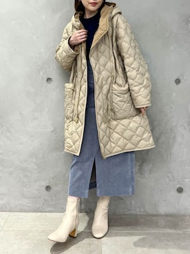 本社 プレスさん（レディース・159cm）の冬コーディネート