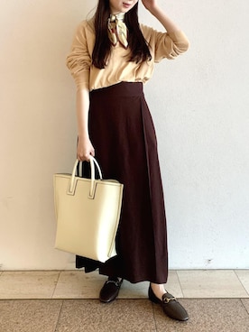 本社 プレスさん（レディース・156cm）の夏コーディネート