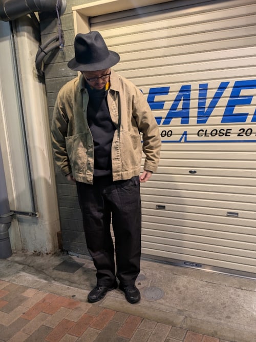 GRAMICCI×BEAVER/グラミチ×ビーバー 別注TUCK TAPERD DENIM PANT