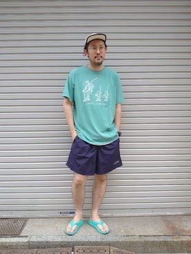 naouさん(メンズ・182cm)の夏コーディネート