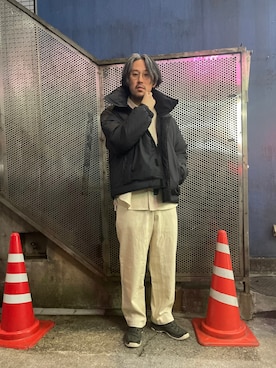 naouさん(メンズ・182cm)の冬コーディネート