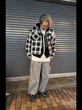 naouさん（メンズ・182cm）の冬コーディネート