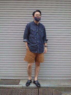 naouさん(メンズ・182cm)の夏コーディネート