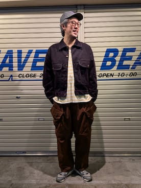 naouさん（メンズ・182cm）の秋コーディネート
